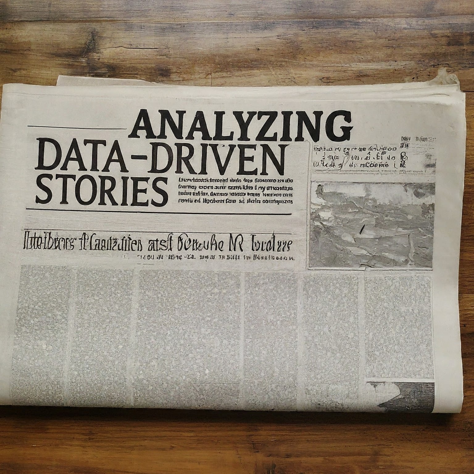 Analyzing Data-Driven News Stories